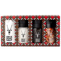 Oryx Gift Pack - Salt, Pepper, Chilli Grinders & Coarse Refill